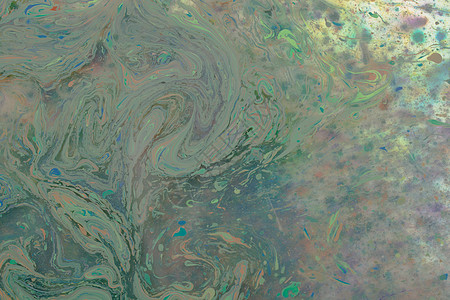 抽象 grunge 艺术背景纹理与五颜六色的油漆 spla液体中风彩虹脚凳墨水大理石花纹墙纸技术艺术品图片