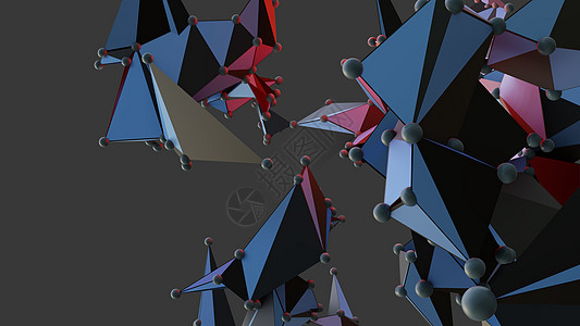 大数据抽象背景  3d 它制作图案商业技术生物学创造力建筑学电脑代码三角形海浪密码图片