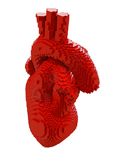 3d 打印心脏分离人工移植器官科学保健实验室卫生身体外科组织图片