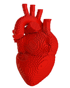 3d 打印心脏分离电气电子产品组织身体人工数字化器官科学手术实验室图片