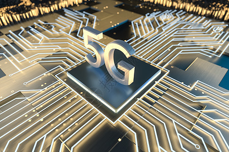 3d rendering5g 字体和电路背景定位研究电子产品硬件电脑信号系统数据商业速度背景图片