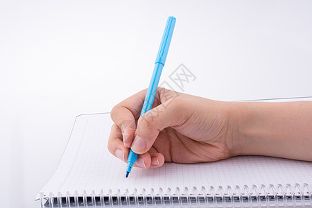 手写笔记本团体草图活页绘画教科书学习教育蓝色字帖创造力图片