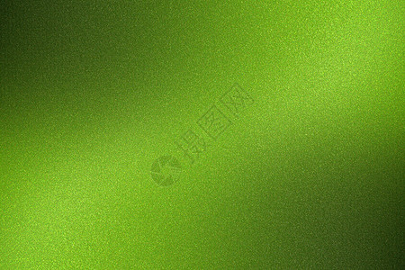 发光的拉丝绿色金属墙面抽象纹理背景图片