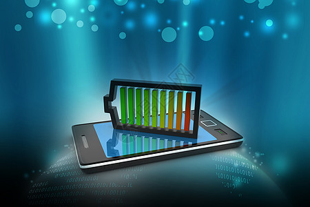 智能手机用电池充电力量活力燃料药片电子屏幕界面电气细胞充电器图片