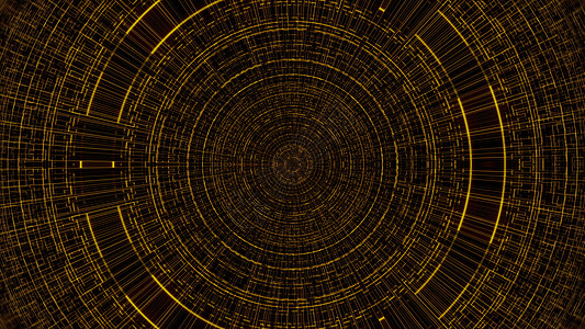 圆形线条装饰带网格的圆圈抽象商业科学或计算机技术背景3d 渲染背景计算机生成正方形命令状况方法互联网辉光插图网络圆形课程背景