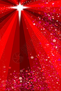 红圣诞星背景背景图片