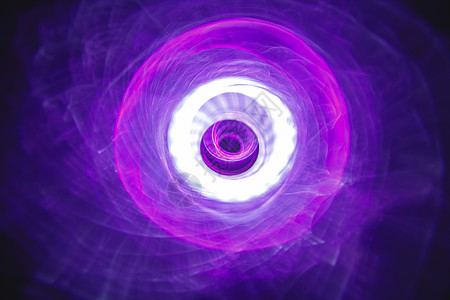 紫罗兰色科洛黑暗中的声波低音烟花过境几何收音机活力波纹韵律技术转子图片