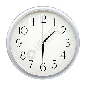模拟墙时钟手表时间圆形倒数圆圈办公室数字商业小时工作图片