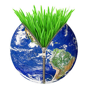 以草和拉链为生的地球生态气氛保护行星卫星生物灾难世界回收安全图片