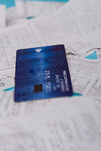 购买收据信用卡的结关收单价格桌子投资平衡开支银行业账单支付金融店铺图片