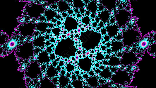Mandelbrot 分形缩放模式螺旋几何学艺术图片