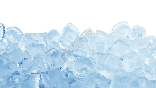 冰立方体宏观液体融化白色正方形冷藏气泡玻璃蓝色冰箱图片