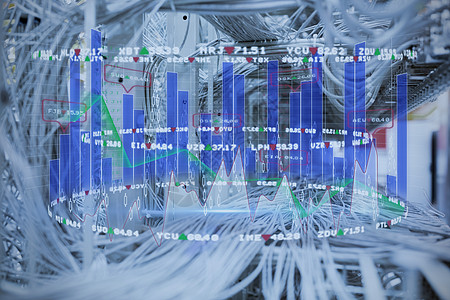 商业界面综合图像E服务器绘图绳索动画计算贮存股票科学金属市场图片