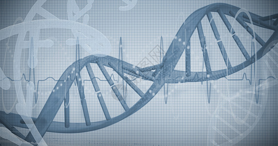 红色螺旋 dna 模式设备数字保健全景分子分析师原子进步医师生长图片