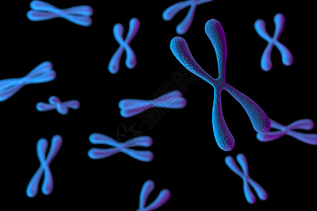 染色体抽象科学 Background3d 插图的 3d 渲染基因组蓝色艺术基因野生动物研究生物细胞药品技术图片