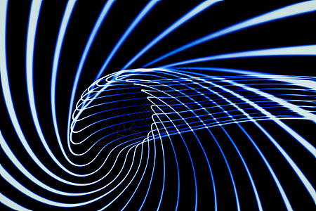 雷达中的声波椭圆体蓝光力量线条体积网络立体声频率科学音乐图片