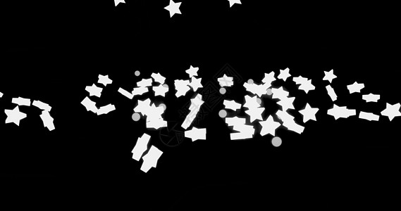 星星gif3d 幻觉星滴抽象纹理背景形状场景3d星星数字艺术插图蓝色运动图像背景