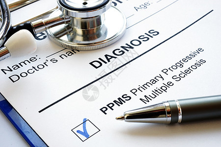 医疗形式和诊断 初级渐进性多发性硬化症 PPMS图片