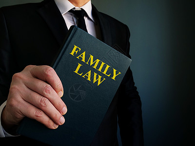 律师和家庭法法案书图片