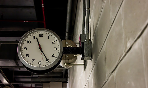 时钟墙背景科学休息跑步办公室工作会议手表速度倒数压力图片