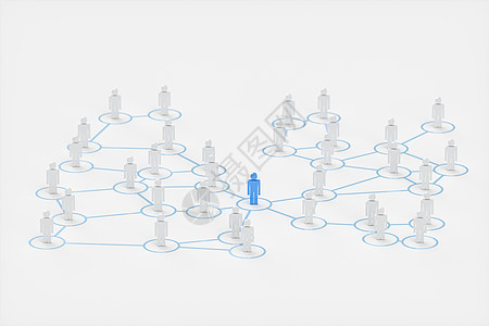 人造模型 商业团队概念 3D推理男人成功领导者办公室合伙经理网络公司社区人士图片
