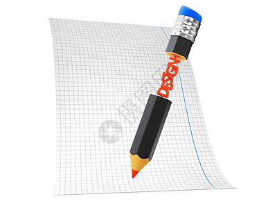 3个创意铅笔设计插图 现代布局模板设计图标集市场统计铅笔画计划生长图形风暴创造力品牌图片