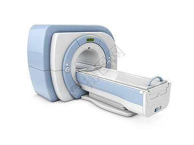 磁共振成像装置 独立 MRI 扫描仪 3d 插图实验室药品射线病人谐振扫描器断层诊断捷运辐射背景图片