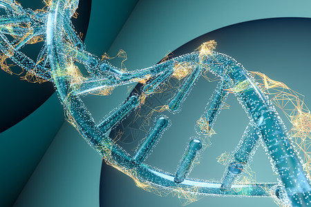 DNA 和染色体 基因和遗传 3d 渲染生物螺旋细胞变异基因组粒子化学技术科学生物学图片