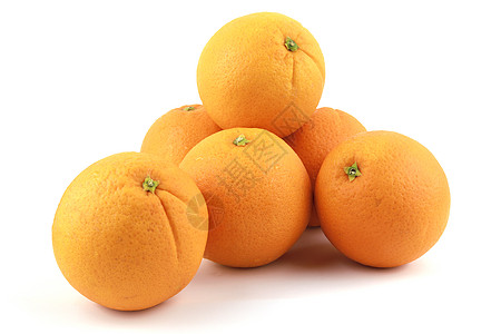 白色背景上隔离的新鲜橙 另存为剪辑饮食热带情调宏观剪裁食物橙子水果橘子小路图片