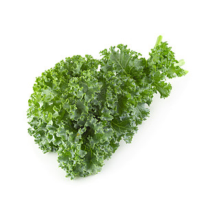 清新有机绿色甘蓝树叶 白背景隔绝植物维生素饮食异国情调农业生食营养食物纤维图片