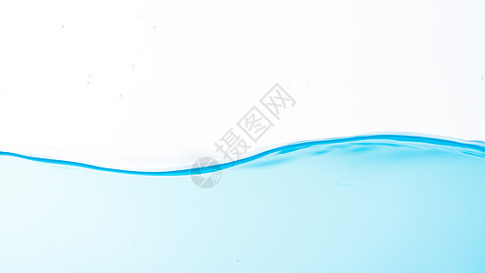 白色背景上孤立的水溅和波纹液体插图宏观环境圆圈气泡运动海浪活力水滴图片