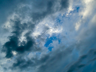 云和暗云层蓝色云景天气危险气象力量雷雨灾难气质灰色图片