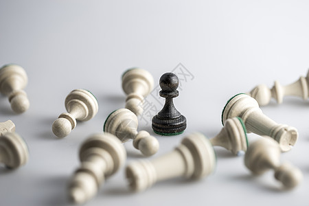 象棋图 商业概念战略 领导能力 团队和苏挑战游戏人士商务进步国王公司经理成功领导者图片
