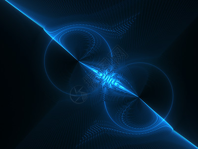 金刚力 蓝色电力漩涡火焰框架艺术渲染力量活力科学想像力运动图片