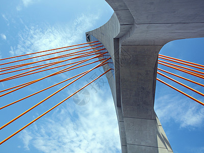 大型高架有线隐蔽桥塔图片