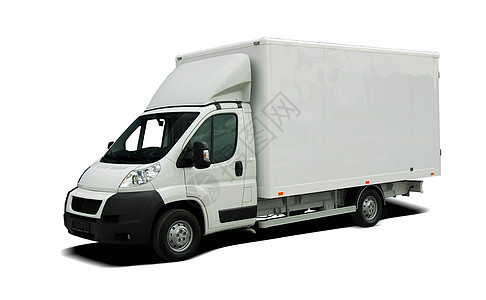 运货车运输机器发动机搬运工面包车商品货物送货车辆商业图片