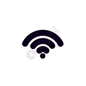 白色背景上的 Wi Fi 图标 社会关系全球民众冲浪世界互联网信号服务电脑数据电子图片