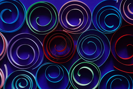 蓝光纸螺旋车轮数学阴影对象纹理教育概念性秘密机件圆圈图片
