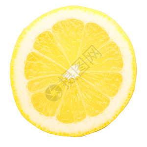 Lemon 切石圆圈白色高视野黄色对象圆形水果图片