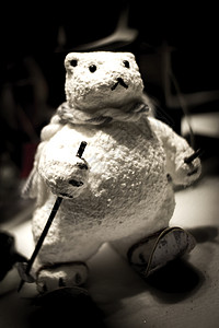 北极熊公仔白色数字季节季节性假期动物园动物玩具松树礼物图片
