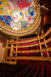 法国巴黎加尼耶宫门厅历史性音乐歌剧院大理石国家歌剧建筑地标旅行图片