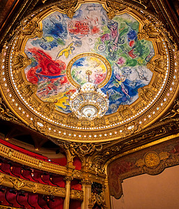 法国巴黎加尼耶宫建筑门厅游客歌剧宫殿音乐国家风格楼梯歌剧院图片
