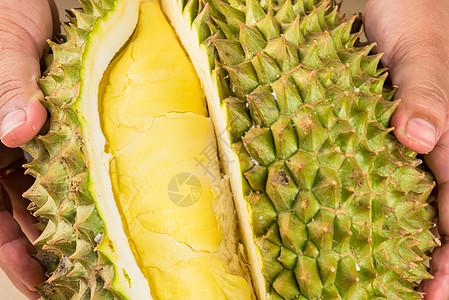 达里安月丁是果实的君王 杜里安和朱里安开阔的frui热带荆棘榴莲食物摄影健康饮食农业饮食营养市场图片
