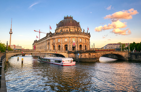 德国柏林的博德博物馆首都艺术狂欢旅游吸引力建筑学地标博物馆历史建筑图片