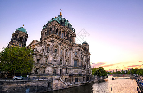 德国柏林的柏林大教堂主场博物馆建筑学地标纪念碑首都观光宗教城市圆顶图片