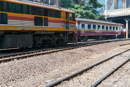 泰国铁路火车机械力量电车华沙速度旅行工程师工程运输车站图片
