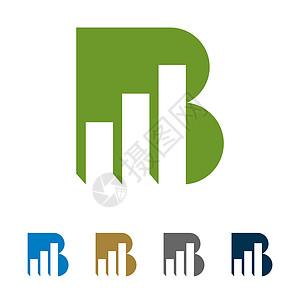 字母证券交易所标志模板插图设计 矢量 EPS 10商业经济咨询网站统计酒吧字母保险数据办公室图片