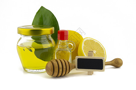 以蜂蜜和柠檬为健康饮食的生命图片