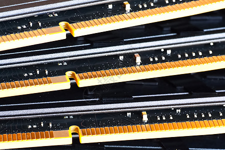 电脑内存 内存木板记忆技术电工芯片组力量半导体工作芯片螺丝刀字节图片