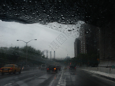 雨艺术墙纸建筑学建筑运输玻璃出租车气泡雨滴城市图片